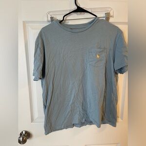 Polo by Ralph Lauren Men's Sky Blue Pocket Tee